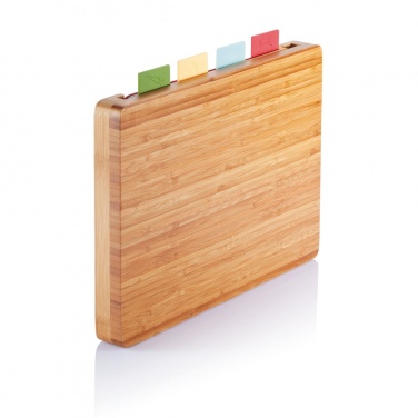 Logo trade promotional items picture of: Cutting board with 4pcs hygienic boards