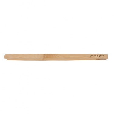 Logotrade promotional merchandise image of: Ukiyo bamboo serving tongs