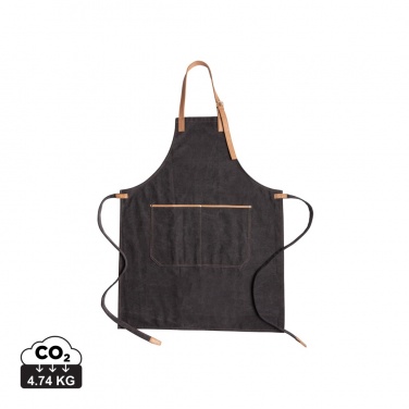 Logo trade promotional product photo of: Deluxe canvas chef apron