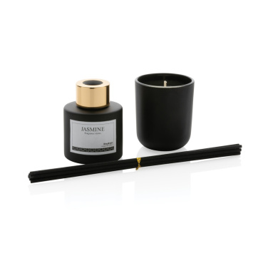 Logo trade advertising products image of: Ukiyo candle and fragrance sticks gift set