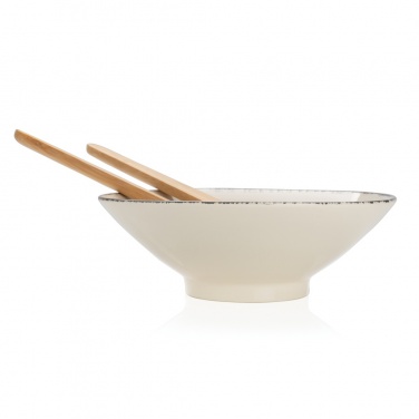 Logotrade business gifts photo of: Ukiyo salad bowl with bamboo salad server