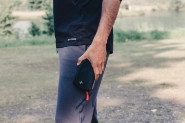 Logotrade advertising products photo of: RCS recycled nubuck PU pouch first aid set mailable