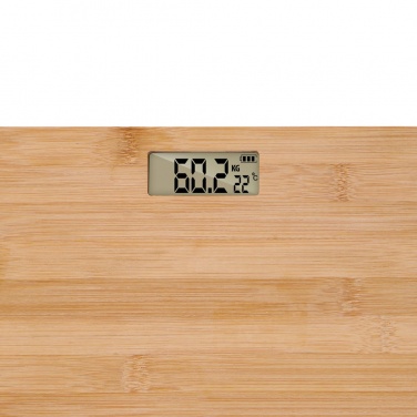 Logotrade corporate gifts photo of: Grundig Bamboo Digital Body Scale