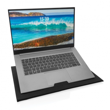 Logotrade promotional item image of: Impact AWARE RPET Foldable desk organizer with laptop stand