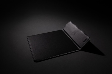 Logotrade corporate gift picture of: Swiss Peak RCS recycled PU 10W wireless charging mousepad