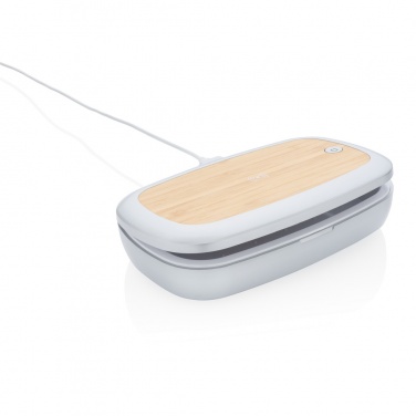 Logo trade business gift photo of: Rena UV-C steriliser box with 5W wireless charger