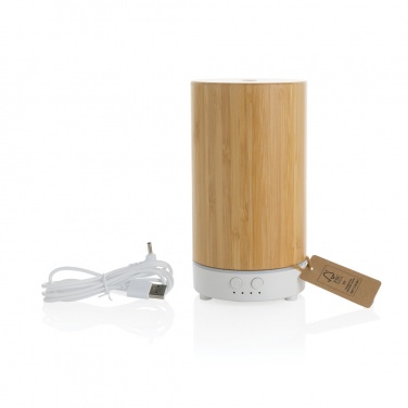 Logotrade promotional merchandise photo of: RCS recycled plastic and bamboo aroma diffuser