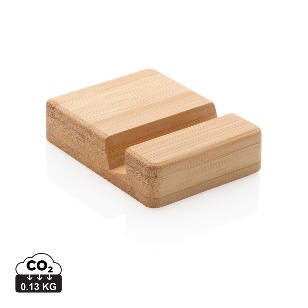 Logotrade advertising product picture of: Bamboo phone stand XD