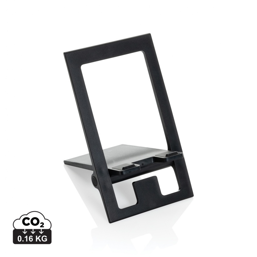 Logo trade advertising products image of: SnapStand RCS recycled plastic foldable phone stand