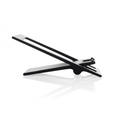 Logo trade promotional merchandise photo of: SnapStand RCS recycled plastic foldable phone stand