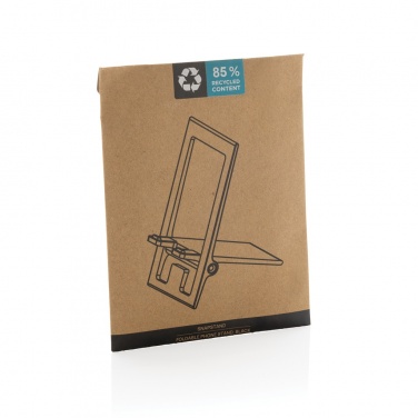 Logo trade promotional gifts image of: SnapStand RCS recycled plastic foldable phone stand