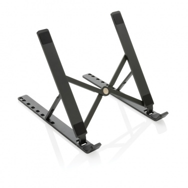 Logotrade promotional item picture of: Terra RCS recycled aluminium universal laptop/tablet stand