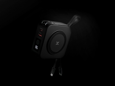 Logo trade promotional merchandise image of: Urban Vitamin Saratoga 5 in 1 universal charger