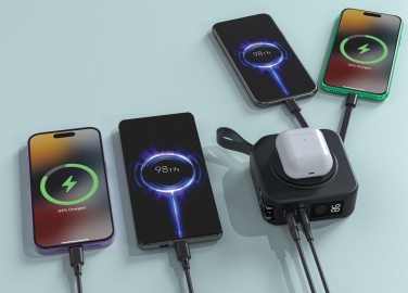 Logo trade advertising product photo of: Urban Vitamin Saratoga 5 in 1 universal charger