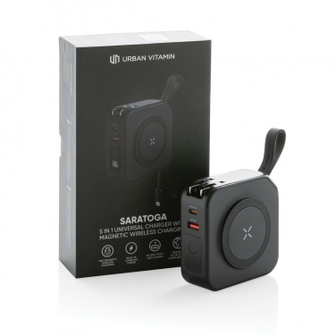 Logotrade promotional item picture of: Urban Vitamin Saratoga 5 in 1 universal charger