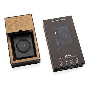 Logotrade promotional item picture of: Urban Vitamin Oxnard 5 in 1 65W universal charger