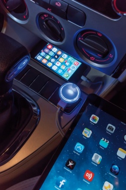 Logotrade business gift image of: Powerful dual port car charger