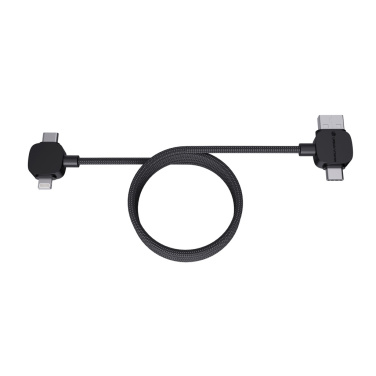 Logo trade promotional gifts image of: Urban Vitamin Stockton 65W RCS RTPE/RPET magnetic cable