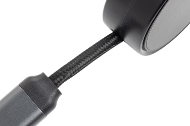 Logotrade promotional gifts photo of: Terra RCS recycled aluminium retractable 6 in 1 cable