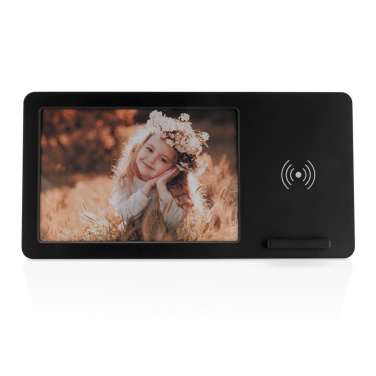 Logotrade promotional gift picture of: 5W Wireless charger and photo frame