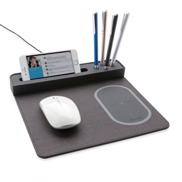 Logotrade advertising product image of: Air mousepad with 5W wireless charging and USB