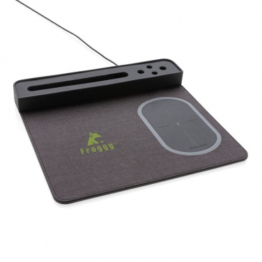 Logotrade advertising product picture of: Air mousepad with 5W wireless charging and USB