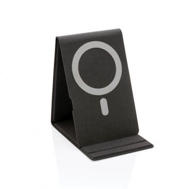 Logo trade promotional items picture of: Artic Magnetic 10W wireless charging phone stand