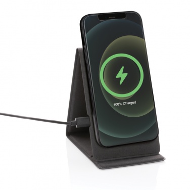 Logotrade corporate gift image of: Artic Magnetic 10W wireless charging phone stand
