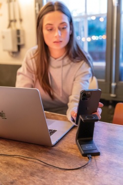 Logo trade promotional gift photo of: Urban Vitamin Fairfield 3 in1 RCS rplastic charger