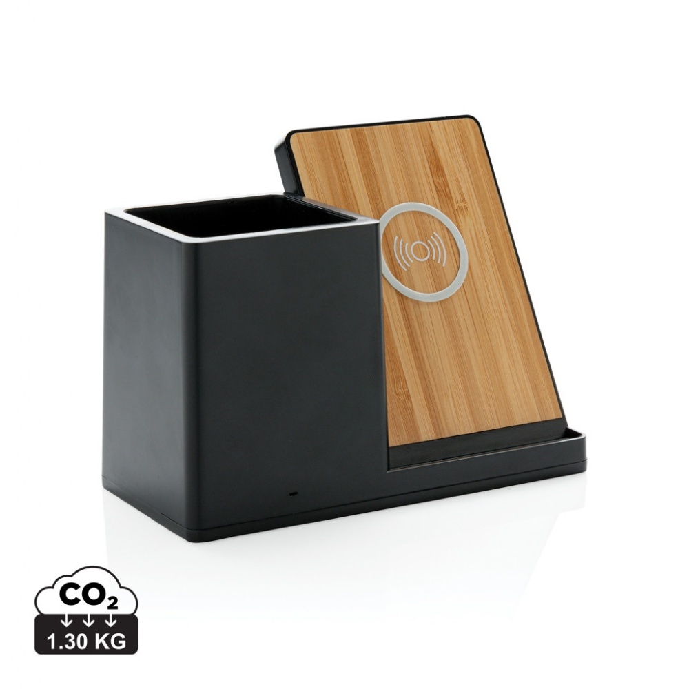 Logotrade promotional products photo of: Ontario RCS recycled plastic 10W wireless charger