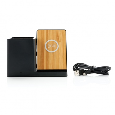 Logotrade promotional product picture of: Ontario RCS recycled plastic 10W wireless charger