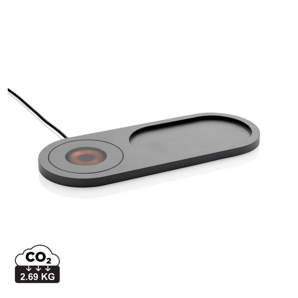 Logo trade promotional giveaways picture of: Encore 10W wireless charging valet tray