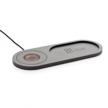 Logotrade corporate gift picture of: Encore 10W wireless charging valet tray