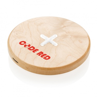 Logotrade promotional merchandise image of: 5W wood wireless charger
