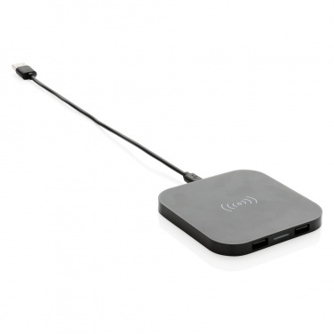 Logo trade promotional gifts image of: Wireless 5W charging pad