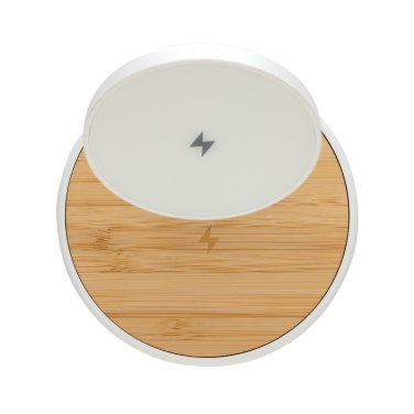 Logo trade advertising product photo of: Ontario RCS rplastic 15W magnetic charging 2 in 1 stand