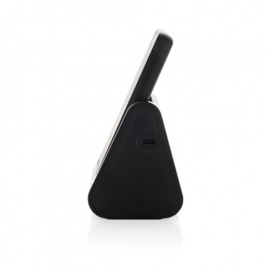 Logo trade promotional products image of: Powerbase RCS recycled plastic 3 in 1 charger with powerbank