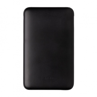 Logotrade advertising product image of: 5.000 mAh Pocket Powerbank with integrated cables