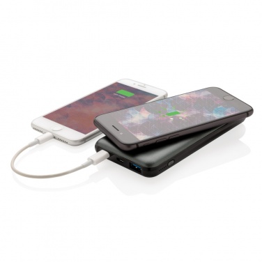 Logotrade promotional gift picture of: 10.000 mAh Fast Charging 10W Wireless Powerbank with PD
