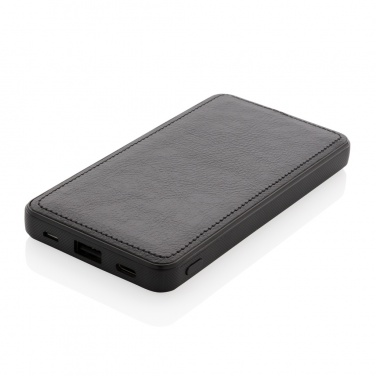 Logo trade advertising product photo of: Tusca 10.000 mAh PU powerbank