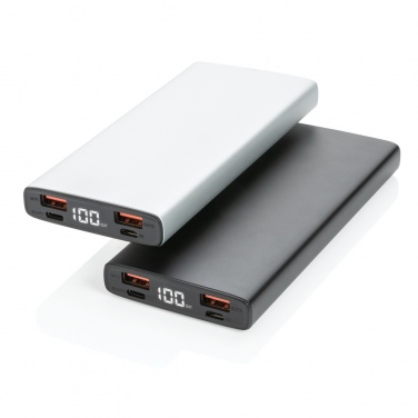 Logo trade advertising products image of: Aluminium 18W 10.000 mAh PD Powerbank