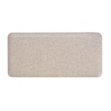 Logotrade promotional gift image of: 10.000 mah wheat straw powerbank