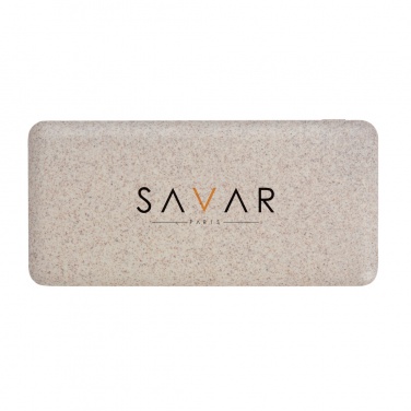 Logotrade promotional merchandise image of: 10.000 mah wheat straw powerbank