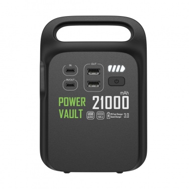Logo trade promotional gift photo of: Power Vault RCS rplastic 21000 mAh portable power station