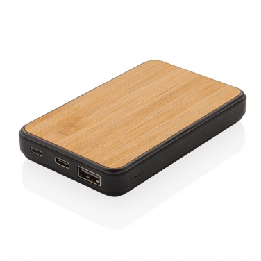 Logo trade promotional giveaways image of: RCS recycled plastic 5.000 mAh Powerbank