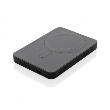 Logo trade corporate gifts picture of: Magnetix RCS recycled plastic 5000 mah magnetic powerbank