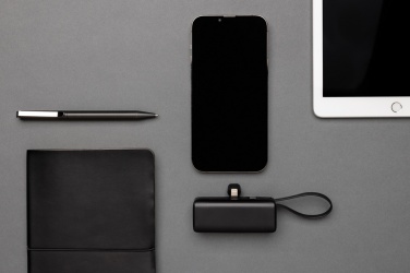 Logotrade promotional merchandise image of: Powerlink RCS rplastic 3000 mAh powerbank iOS connector