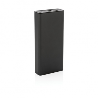 Logo trade promotional products image of: Terra RCS recycled 20W aluminium powerbank 20.000 mAh