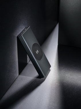 Logo trade promotional products image of: Terra RCS recycled 18W aluminium 10000 powerbank 10W