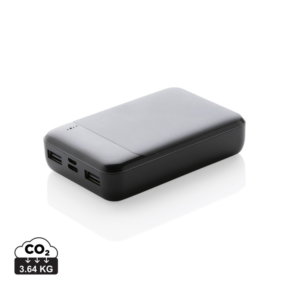 Logotrade promotional merchandise image of: RCS standard recycled plastic 10.000 mAh powerbank